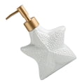 thumbnail image 3 of MasteelfCA Simple Style Star Shape Ceramic Pump Bottle Ceramic Soap Dispenser Bottle, 3 of 7