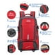 thumbnail image 5 of Xihbxyly Oferta Del Día Ofertas Relámpago Mochila de Senderismo 60 L, Mochila de Viaje, Mochila de Senderismo, Mochila de Viaje para Deportes Al Aire Libre, Mochila de Viajes de Acampada y Montañismo, 5 of 7