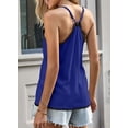 thumbnail image 2 of Women Summer Dressy Lace Trim Cami Tank Tops, 2 of 5