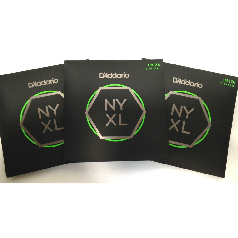 D'Addario Guitar Strings NYXL 0838 Electric Super Light Gauge 0838