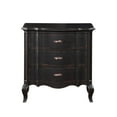 thumbnail image 2 of ACME Chelmsford 3-Drawer Contemporary Wood Nightstand in Antique Black, 2 of 2