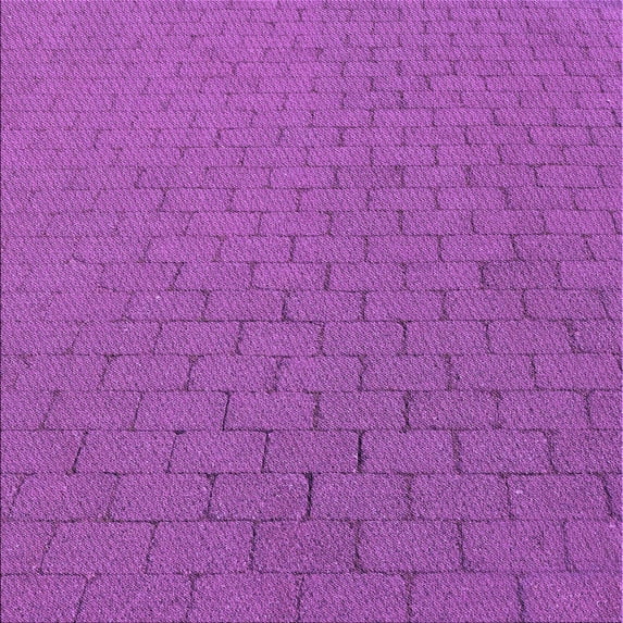 Ahgly Company Machine Washable Indoor Square Transitional Dark Orchid Purple Area Rugs, 7' Square