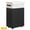 Black, variant on BGTREND 90L Laundry Hamper with Lid and Wheels Rolling Laundry Basket Collapsible Dirty Clothes Hamper for Bedroom Bathroom Closet (27.6 inches, Black)