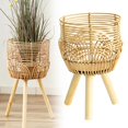 thumbnail image 1 of Cqxid Storage Case Under $20 Home & Garden Home Textile Storage Sunjoy Tech Flower Stand Good Supporting Load Bearing Weather Drop High Foot Standing Bonsai Rack Living Room Supply, 1 of 8