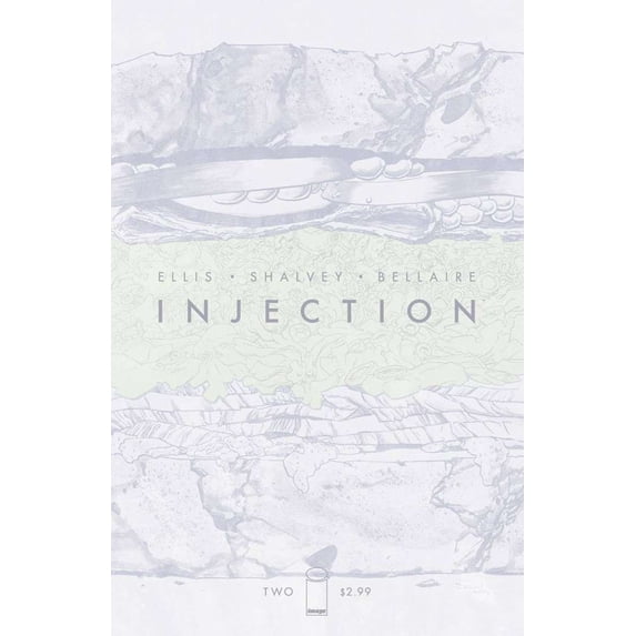 Injection #2B VF ; Image Comic Book