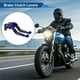 thumbnail image 2 of Palancas de freno y embrague cortas y largas para Yamaha WR125X 2009-2015, palanca de freno ajustable de motocicleta, aleación de aluminio, cabeza azul, mango negro, 2 of 6