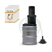 Bar-King Beer Line Cleaner Keg Tap Cleaning Kit With Cleaning Powder For Standard Kegs