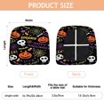 thumbnail image 3 of Happy Halloween Seat Covers for Dining Room Chairs Set Of 6,Stretch Printed Washable Chair Seat Cover with Elastic Ties and Button,Removable Waterproof Couch Cushion Covers, 3 of 6