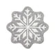 thumbnail image 1 of Fiudx Felpudo de Copo de Nieve, Decoración Navideña, Diseño Antideslizante y Duradero, Absorbente y Lavable, para Uso En Interiores y Exteriores, Entrada de Baño, Toque Festivo, Tamaño 40 X 60 Cm, 1 of 6