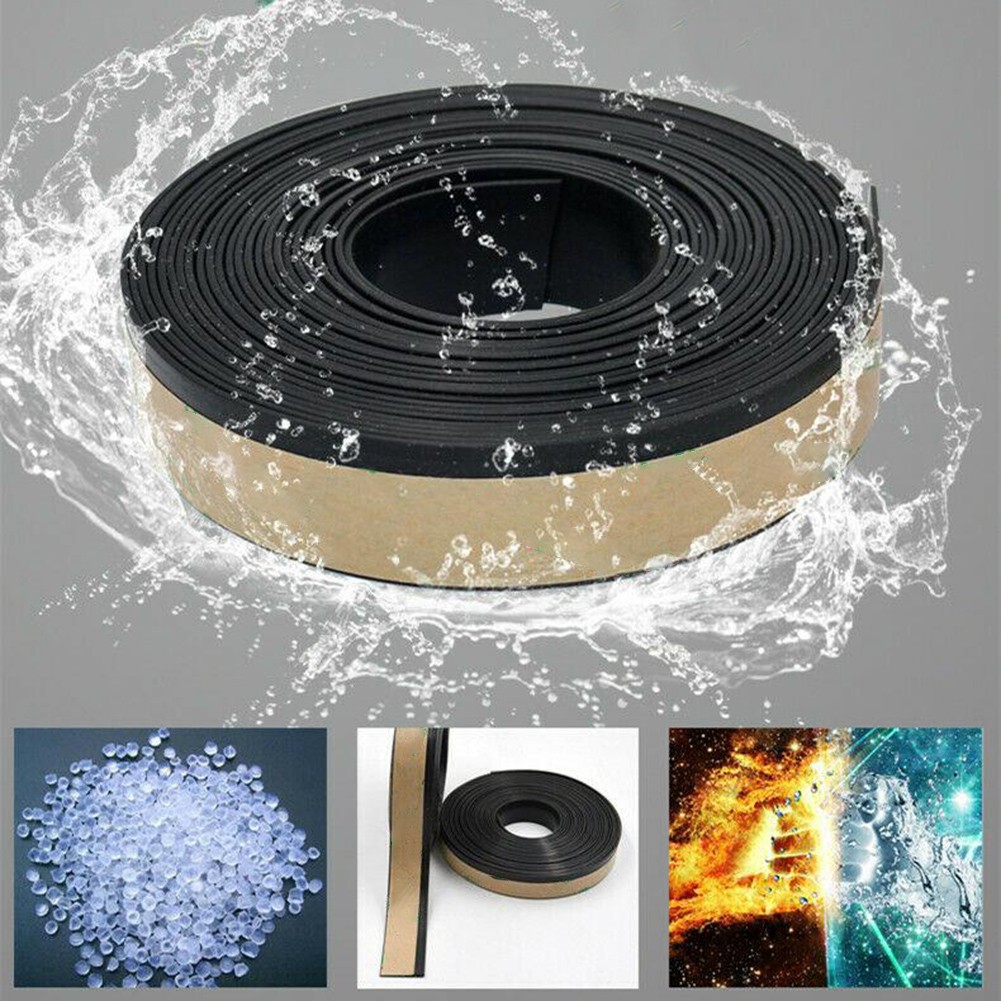 Universal Car 4M Rubber Sealing Strip Weatherproof Edge Trim Auto