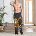 thumbnail image 2 of Balery 2025 Happy New Year 1 Pantalones de pijama para hombre, pijama ultraligero, pantalón de descanso-X-Large, 2 of 6