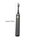 thumbnail image 5 of Soidarity Cepillo de eléctrico Multi Color Impermeable 400mAh Limpiadores bucales Diseño silencioso Rotación Carga inalámbrica Cuidado bucal cuidado de los oídos Negro Soidarity CE013749-03B, 5 of 6