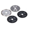 thumbnail image 1 of Cuchillas de corte circulares, 4 piezas/juego de mini hojas de sierra circulares, hardware multifuncional, 1 of 8