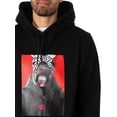 thumbnail image 4 of HUGO Debras Graphic Pullover Hoodie, Black, 4 of 5