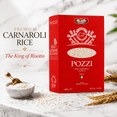 thumbnail image 2 of Pozzi Carnaroli Rice Classico, 2.2 lb (1 kg), Italian Rice for Risotto, Premium Grain from Italy, pack of 1, 2 of 7