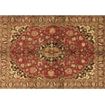 thumbnail image 1 of Ahgly Company Indoor Rectangle Medallion Brown Traditional Area Rugs, 5' x 8', 1 of 4