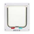 thumbnail image 5 of SENNAUX 4-Way Lockable Pet Door Flap with Transparent Flap, 7" x 8", 5 of 7