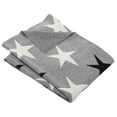 thumbnail image 2 of SAFAVIEH Star Light Cotton 32" x 40" Baby Throw, Grey, 2 of 3