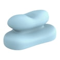 thumbnail image 2 of Almohada de Escritorio para Siestas, de Espuma Viscoelástica de Recuperación Lenta, Funda Lavable, Soporte para El Pecho, Portátil, Compacta Y Ligera. Azul, 2 of 8