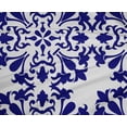 thumbnail image 5 of oneOone Polyester Spandex Indigo Blue Fabric Asian Mosaic Sewing Craft Projects Fabric Prints By Yard 56 Inch Wide, 5 of 5