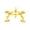 Gold, variant on Crystal Ball Stands, Sphere Display Holder for 40mm-80mm Crystal Balls, Glass & Natural Stone Display Stand, Decorative Rock Organizer, 1 Pcs, 2.09x1.18"
