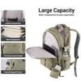 thumbnail image 4 of Forest Myth Unisex Backpack, Water Resistant Ergonomic College School Bag with Back Support, Lightweight Travel Backpack - Green, 4 of 8