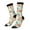 3 Black, variant on Garden Of Little Bunnies Print Adult Socks for Men & Women,Calf Socks, Ankle Socks,Boots Socks,Breathable Casual Sock,Unisex Crew Socks