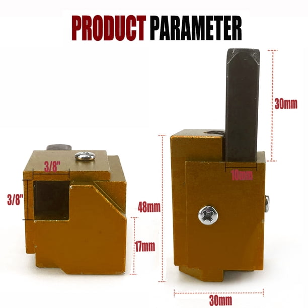 Cincel para esquinas de corte rápido Cincel para madera para ranuras de bisagras cuadradas Sywqhk Para estrenar