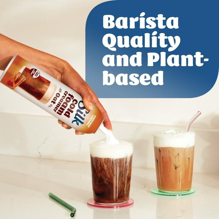 Silk Plant-Based Cold Foam Creamer, White Chocolate Macadamia Oat