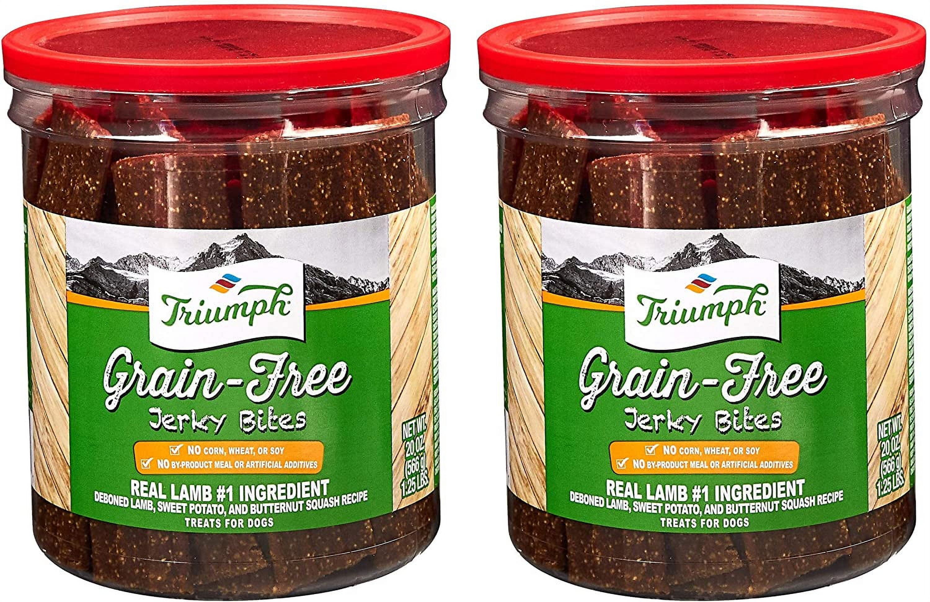 Triumph Free Spirit Grain Free Lamb & Butternut Squash Recipe Jerky Bites Soft Dog Treats