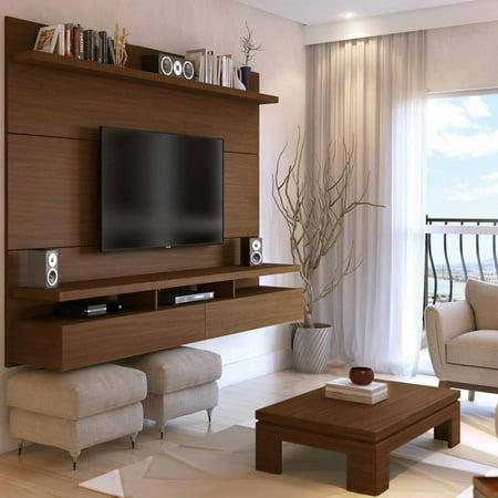 Manhattan Comfort City 1.8 Floating Wall Theater Entertainment Center for TVs up to 70″, Multiple Colors Manhattan Comfort City 1.8 Floating Wall Theater Entertainment Center for TVs up to 70″, Multiple Colors
