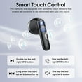 thumbnail image 6 of Wireless Earbuds, 2025 Bluetooth 5.4 Headphones with 3D Bass Stereo, 40H Ultralight in-Ear Buds, Bluetooth Earbuds with 4 ENC Noise Cancelling Mic, USB-C LED, IP7 Waterproof Earphones for Android iOS, 6 of 7