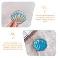 thumbnail image 3 of MasteelfCA 2 Pcs Miroir Portable Forme Coquille Colorée Miroir Grossissement Double Face Miroir de Maquillage Compact, 3 of 8