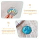 thumbnail image 4 of 2 espejos plegables con forma de concha, espejo cosmético compacto, color aleatorio, 4 of 5