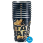 Star Wars Logo Plastic 16oz Cups, 8ct