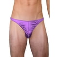 thumbnail image 3 of Men's Underwear Satin Silky Sexy Thong Small to Plus Sizes Multi-Pack, 3 of 5