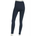 thumbnail image 2 of Women's L/XL Navy Basic Soft + Stretchy Leggings by Howard's, 2 of 2