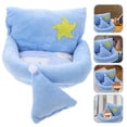thumbnail image 4 of Cama de planeador de azúcar conejillo de indias hámster nido de peluche hámster peluche escondite juguete de planeador de azúcar, 4 of 6