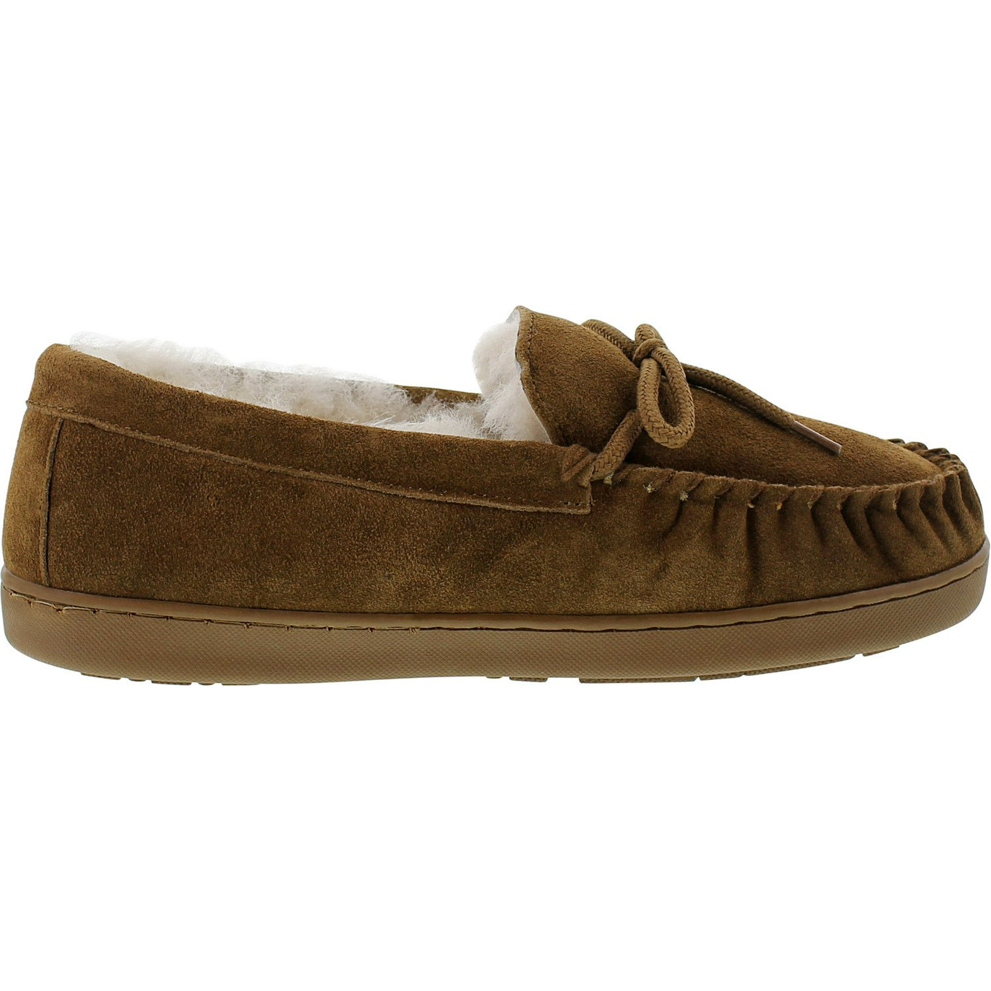 Bearpaw Men s Moc II Hickory Ankle High Suede Flat Shoe 12M