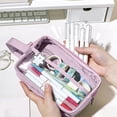 thumbnail image 5 of XGFHYJEH Large Capacity Pencil Case, Portable Zippered Pen Pouch, Durable Lightweight Stationery Organizer Bag for Study Exam Office Travel, 5 of 5