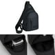 thumbnail image 5 of Bolsa de pecho con carga USB, para hombres y mujeres,单肩, negro, 5 of 6
