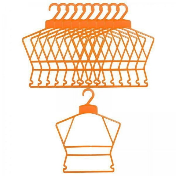 2x 10 Piezas de Perchas Multifuncionales para Niños, Perchas Colgantes para Ropa, Perchero para Ropa, Ahorro de Espacio para Vestido, Pantalones 2 piezas