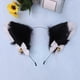 thumbnail image 3 of Diadema con orejas de gato peludas de peluche para cosplay para niña, accesorio para disfraz, 3 of 8