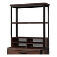 thumbnail image 1 of Pemberly Row Engineered Wood and Metal Utility Hutch in Barrel Oak, 1 of 10