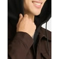 thumbnail image 4 of Brahma Men's and Big Men's Hooded Shirt Jacket, Midweight, Sizes S-3XL, 4 of 5