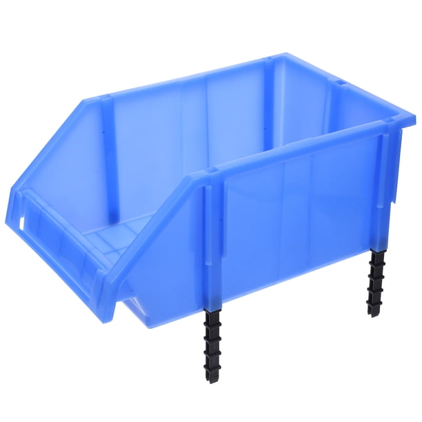Caja de plástico para estanterías anidadas, caja de almacenamiento para estanterías anidadas, caja para herramientas, caja para tornillos