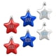 thumbnail image 2 of 6pcs Patriotic Star Ornaments for Independence Day, Memorial Day & Christmas – Lightweight & Easy to Hang Decorations for Holiday Celebrations, 2 of 5