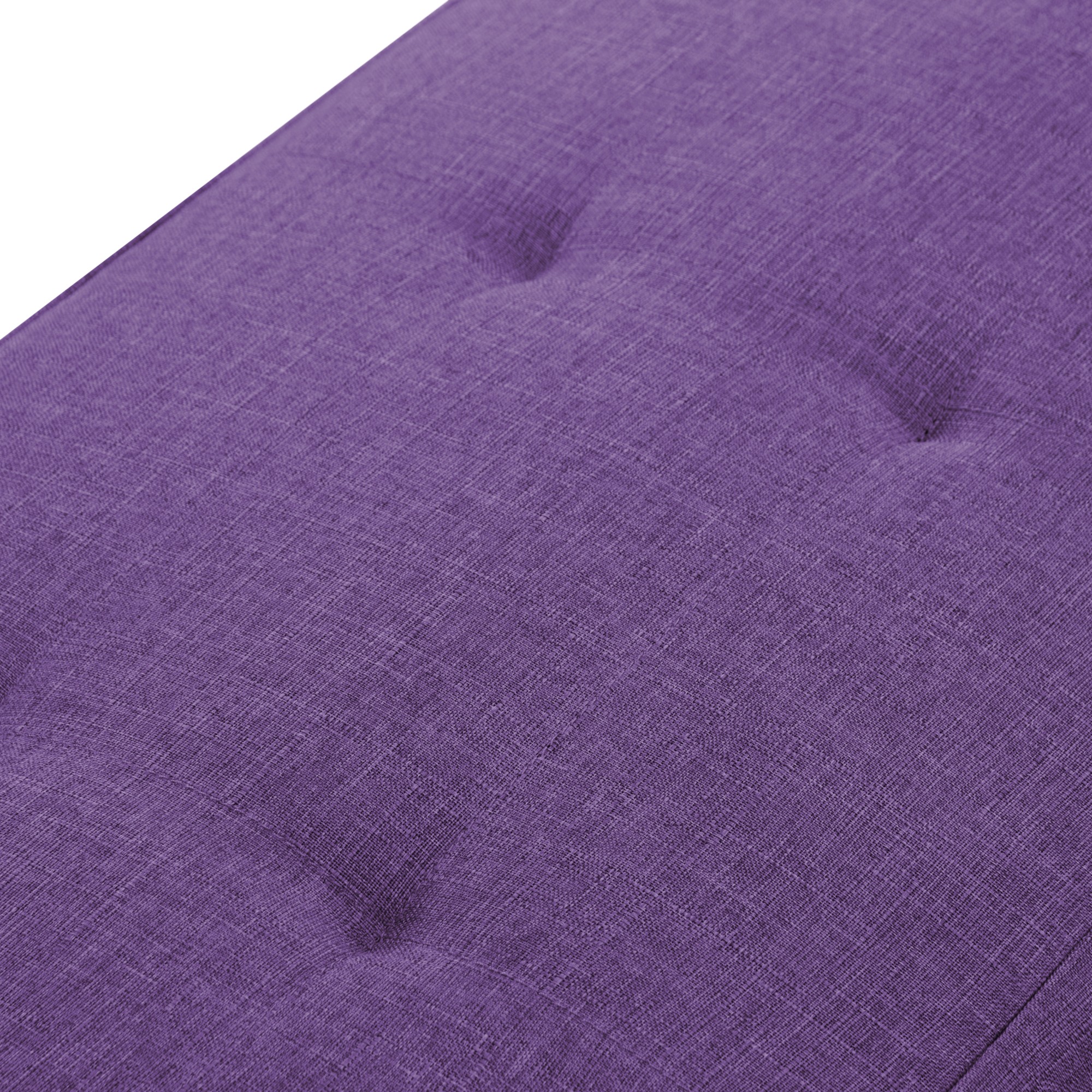 Gewnee 65.3 Inch Modern Futon Sleeper Sofa Bed Convertible Folding Recliner Couch Furniture with 2 Cup Holders for Living Room.Purple