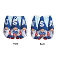 thumbnail image 5 of Picia Cute Gnomes in USA Pattern Women's 2 in 1 Athletic Running Shorts High Waisted Workout Casual Gym Sweat Shorts with Comfy Liner Zipper Pockets-XX-Large, 5 of 9