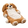 thumbnail image 2 of Fluffy Dog Sleeping Bag for Adults, Plush Dog Shaped Sleeping Bag for Adults, Adorable Dogs Envelope Sleeping Bags, Washable Warm Blanket for Camping and Home Lounging, 2 of 5
